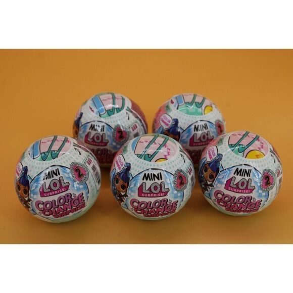 Mini Lol Surprise Series 2 Color Change Surprise Lot Of  5 Series 2 NEW - Picture 1 of 8